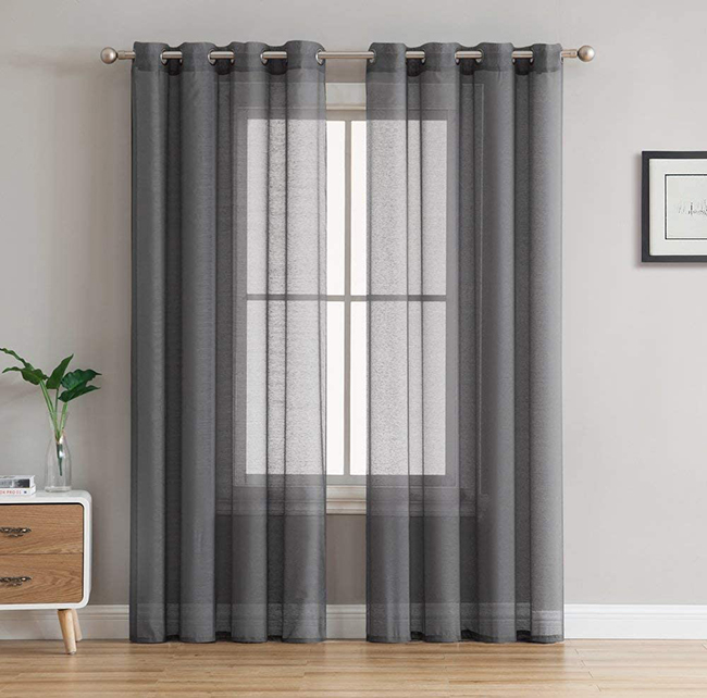 Export quality net curtains grey