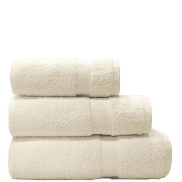 Terry cotton towel cream