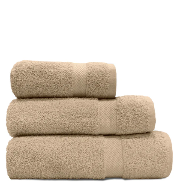 Terry cotton towel gold