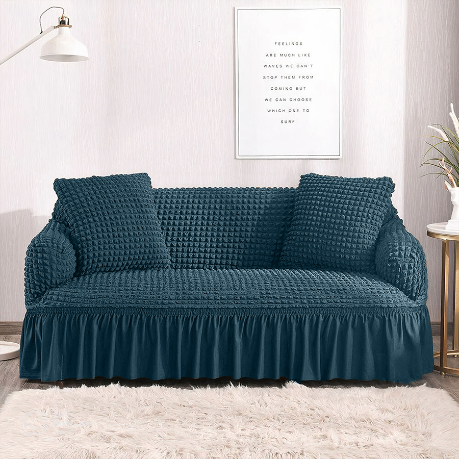 BUBBLE SOFA COVER TEAL